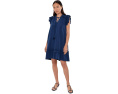 Платье Petite Flutter Sleeve Ruffled от Liverpool Los Angeles с воланами