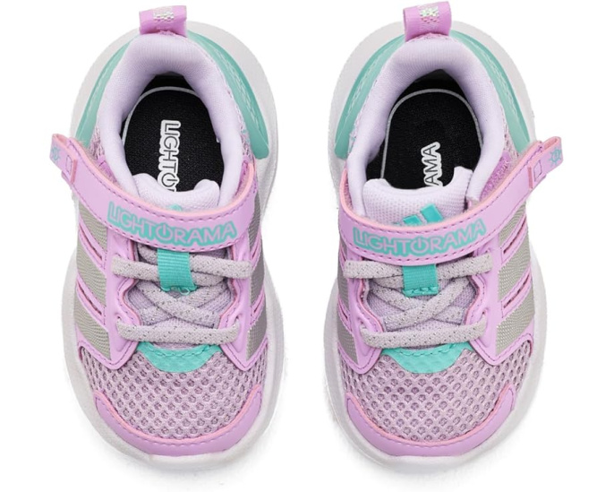 adidas Kids Lightorama детские кроссовки с эластичными шнурками и подошвой Cloudfoam