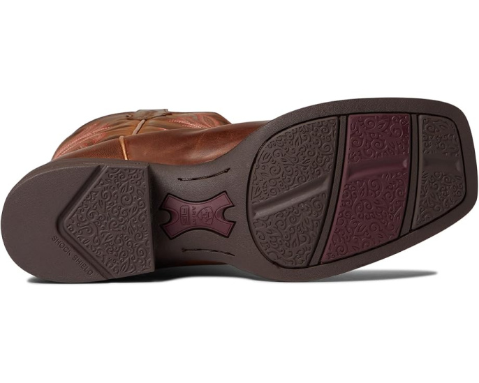 Казаки Ariat West Bound с двухцветным верхом