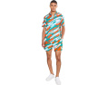 The Color Blitz Dolphins 5.5" (Classic Lined Swim Trunks)