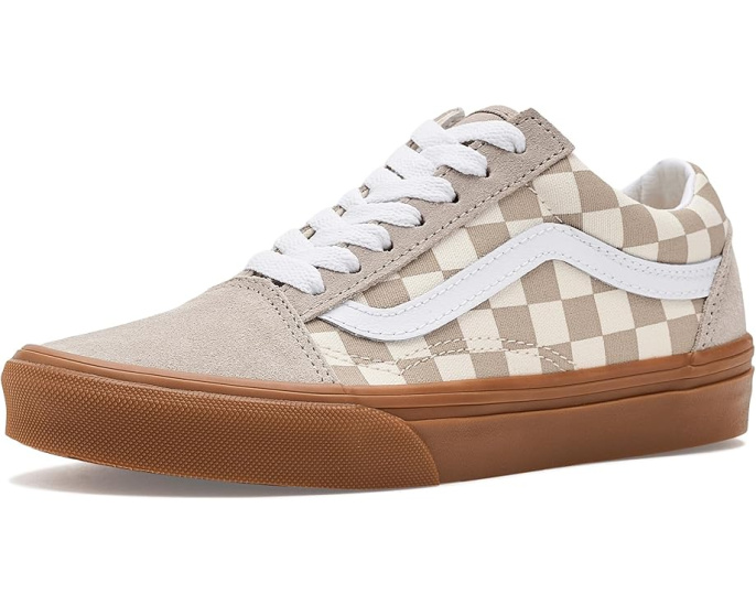 Кроссовки Vans Kids Old Skool низкие из замши и хлопка