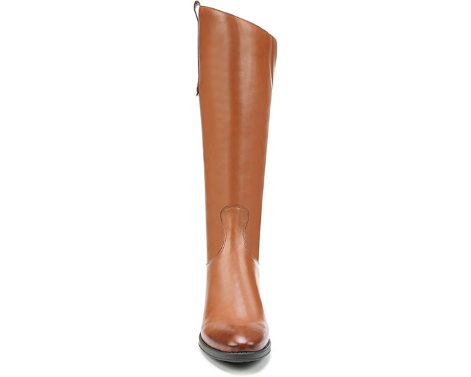 Сапоги Sam Edelman Penny 2 для широкой икры из кожи с молнией сзади