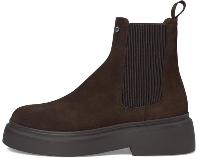 Chelsea ботинки Barbour Celina из гладкой кожи с платформенной подошвой
