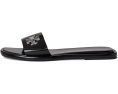 Сандалии Tory Burch T Lock Slide с широким ремешком и логотипом