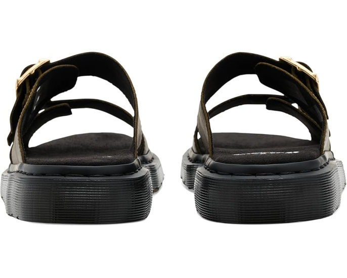 Сандалии Josef от Dr. Martens из кожи с открытым носком и стелькой из пены EVA