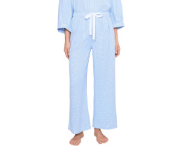 Широкие брюки Eberjey Linen Blend из льна и вискозы