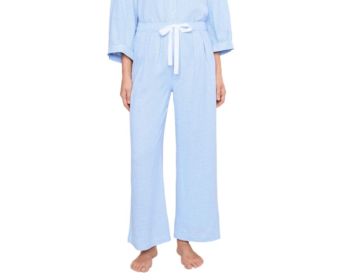 Широкие брюки Eberjey Linen Blend из льна и вискозы