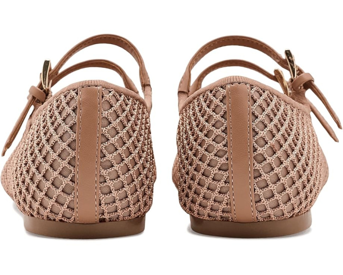 Балетки Keira от Nine West с ремешками и круглым носком