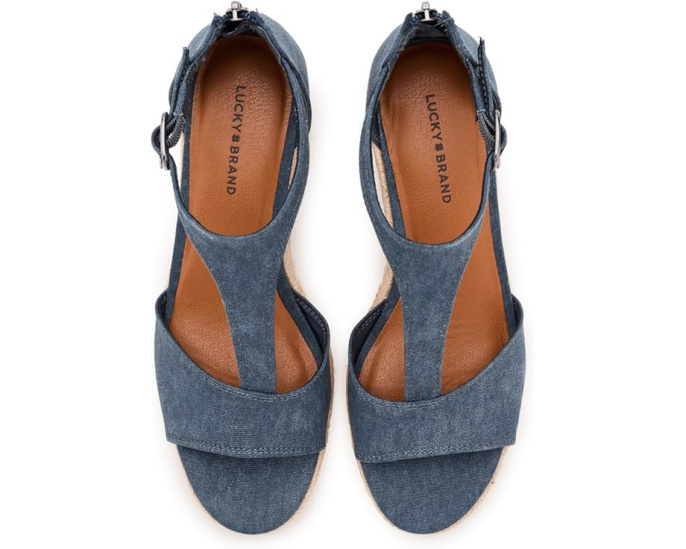 Босоножки Lucky Brand Cyleste на платформе с Т-образным ремешком