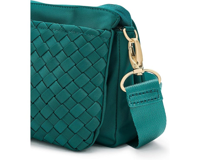 Сумка через плечо Baggallini Perry Woven из плетеного твила