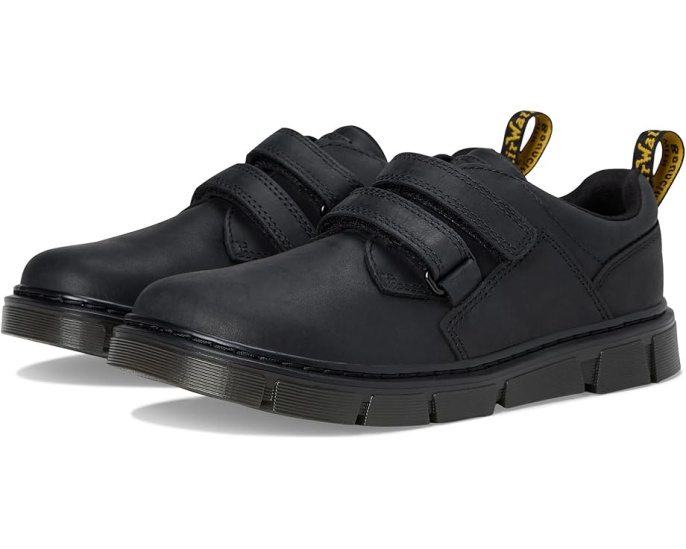 Туфли Dr. Martens Raffe Shoe Y для детей с ремешками на липучке