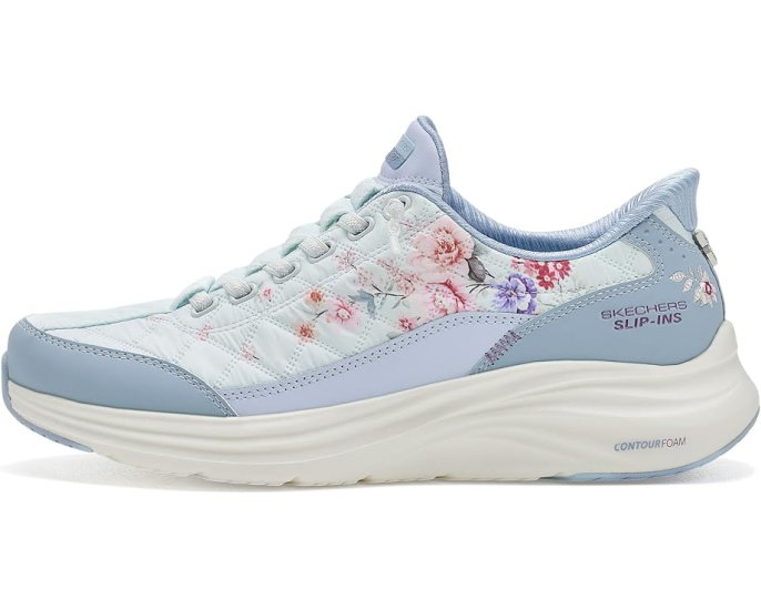 Кроссовки Skechers Contour Foam Cozy Fit Gentle Bloom без шнуровки