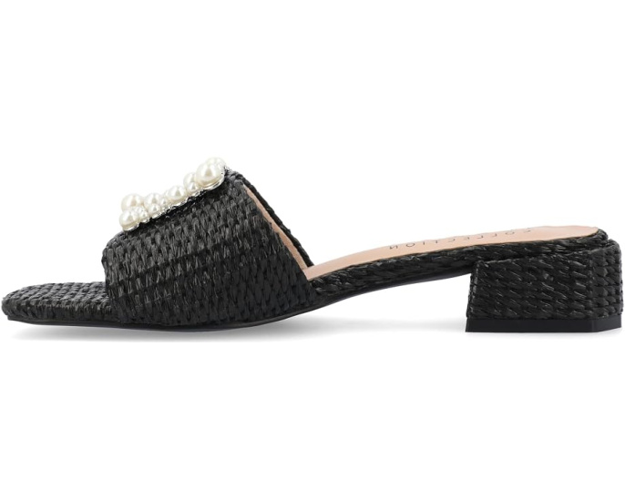 Сандалии Journee Collection Justina на платформе с квадратным носком