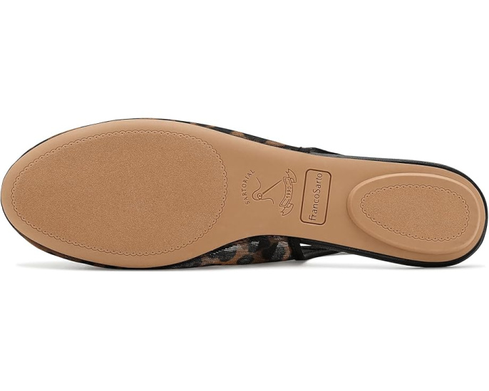 Балетки Chara Mary Jane Slingback от Franco Sarto на плоской подошве