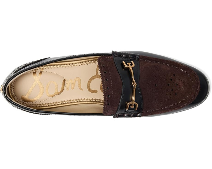 Лоферы Sam Edelman Liona с перфорацией и круглым носком