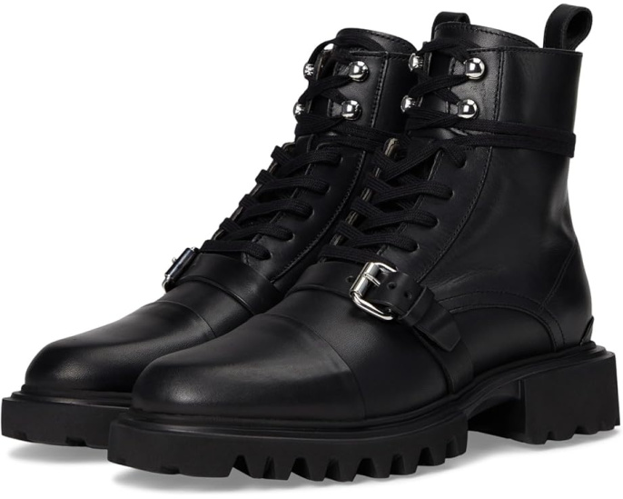 Ботинки AllSaints Tori с перекрестными шнурками и пряжкой