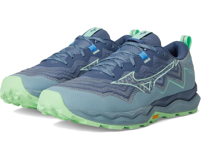 Трейловые кроссовки Mizuno Wave Daichi 9 с подошвой Vibram для бездорожья