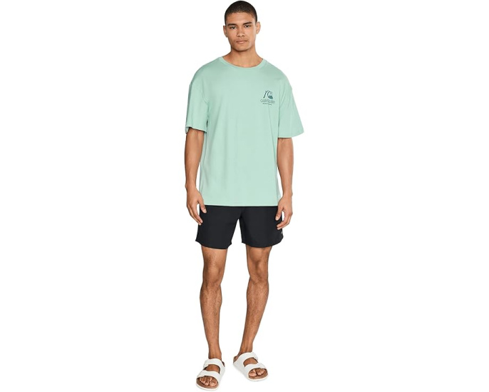 Футболка Vintage Bubble Org Screen Tee от Quiksilver синяя