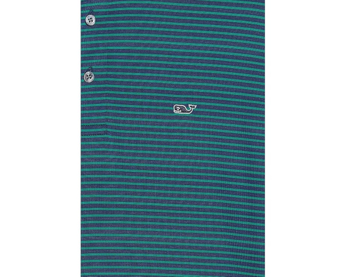 Поло Bradley Stripe Sankaty с принтом в полоску для детей (Vineyard Vines)