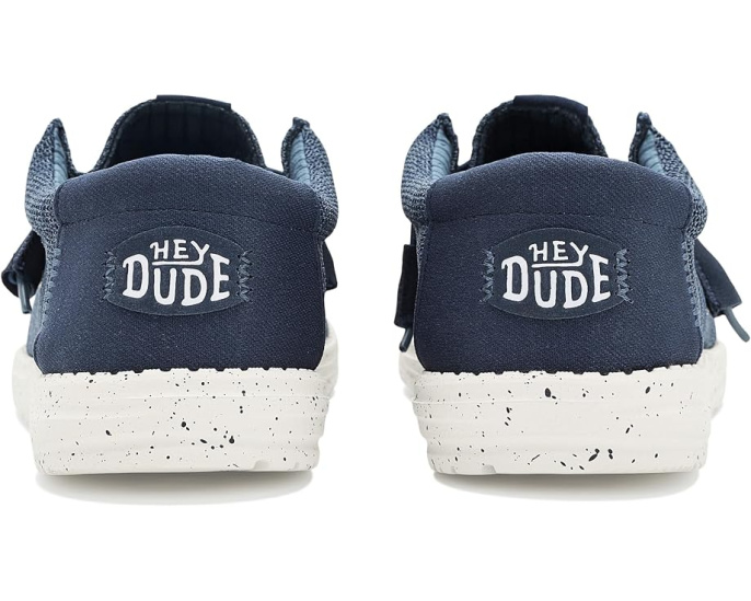 Обувь Hey Dude Wally Stretch Sox с эластичными шнурками и съемной стелькой