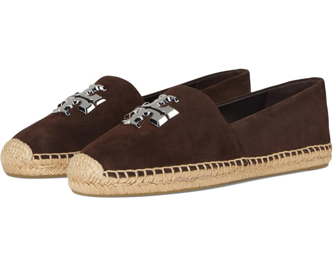 Эспадрильи Tory Burch Eleanor из бархата с джутовой отделкой