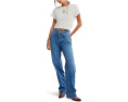 Джинсы Free People Stick Around Slim Curve свободные