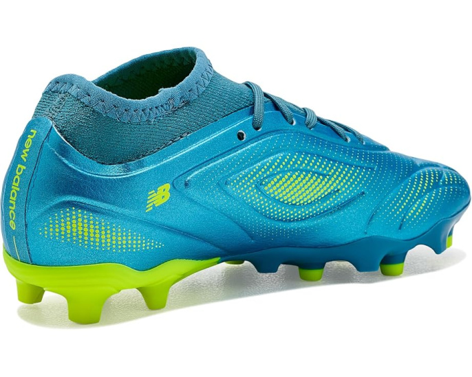 New Balance Tekela бутсы детские FG V5 сине-зеленые