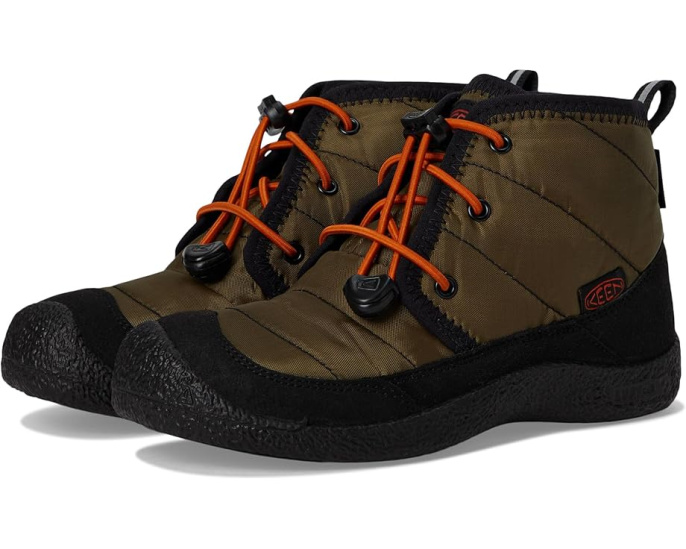 Детские утепленные водонепроницаемые ботинки чукка KEEN Howser 2 Quilted Mid Height