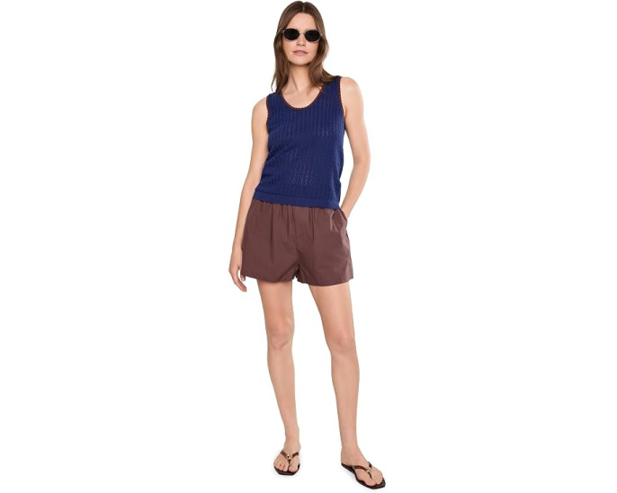 Вязаный топ Jocey Knit Top от Varley с круглым вырезом