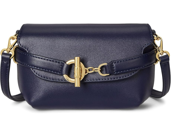 Сумка через плечо Lauren Ralph Lauren Leather Small Blaike из натуральной кожи