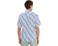 Рубашка Tommy Bahama Nova Wave Sunnyside Palms из хлопка с пике и геометрическим принтом