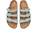 Сандалии Birkenstock Florida с цветочным принтом на стельке
