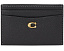 Картхолдер COACH Polished Pebble Leather Essential Card Case из натуральной кожи