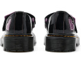 Туфли Mary Jane Dr. Martens Bex J с блестящим сердцем на массивной подошве