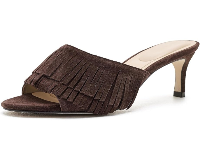 Босоножки Venna Slide Pelle Moda на каблуке шпильке