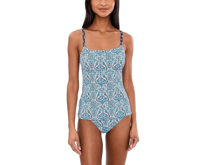 Tommy Bahama топ Noble Pineapple Reversible Tankini с защитой UPF 50