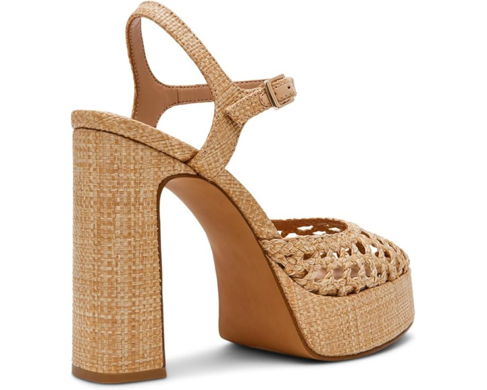 Босоножки Steve Madden Lexie на платформе с плетеным верхом из рафии