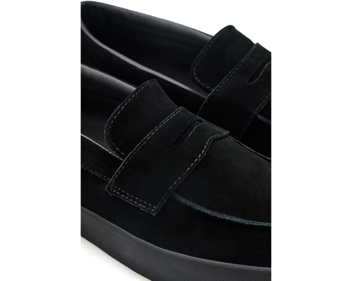 Vans Skate Loafers черные лоферы из замши