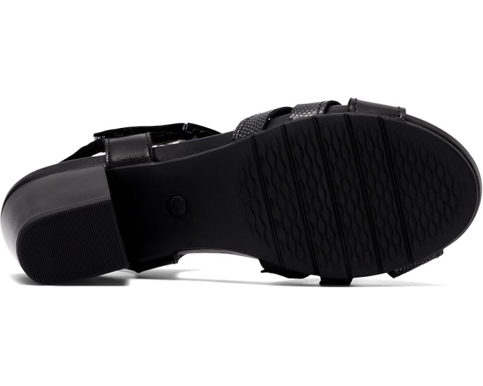 Сандалии Kymber Glow Clarks на каблуке с контурной стелькой