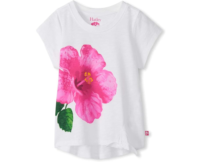 Футболка Hatley Hibiscus Tie Front с завязками спереди