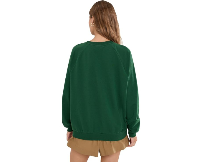 Logo Fleece Loungewear Sweatshirt