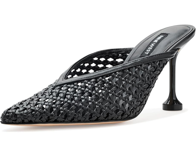 Туфли-мюли Grasso на шпильке с плетеным верхом Nine West