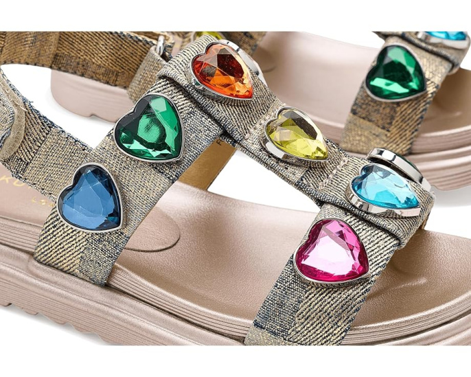 Детские кроссовки Kurt Geiger London Mini Orson Hearts с сердечками