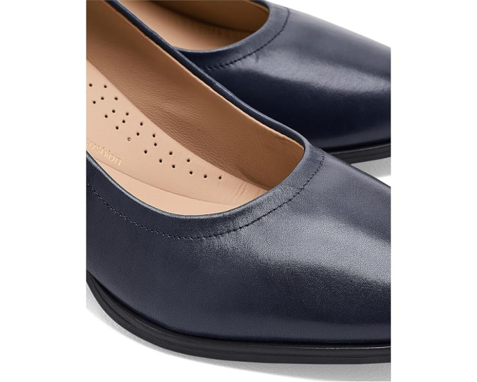 Клатч Freva 55 Court кожаный на каблуке 7 см Clarks