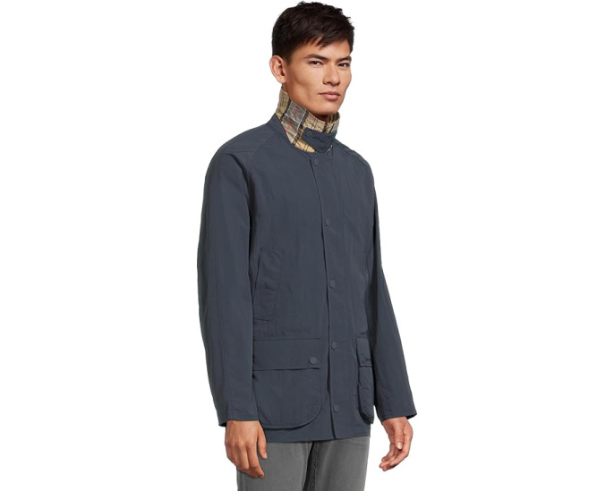Куртка Barbour Ashby Showerproof с водоотталкивающей отделкой и вельветовым воротником