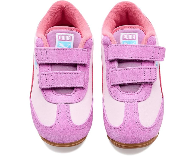 Puma Easy Rider Hook And Loop детские кроссовки на липучках с ретро дизайном