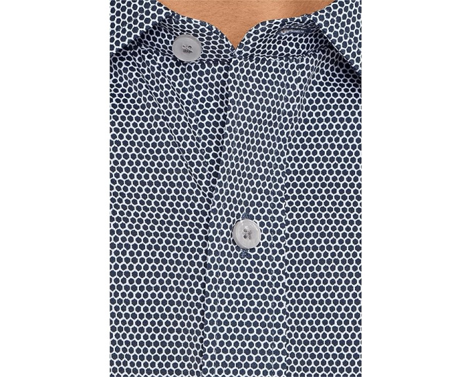 UNTUCKit рубашка Short Sleeve Lobo Performance Printed с коротким рукавом