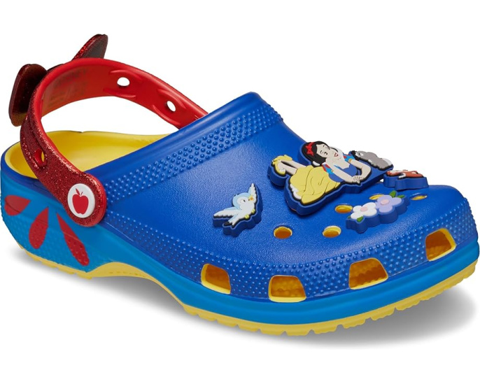 Кроксы Crocs Snow White Classic Clog с ремешком