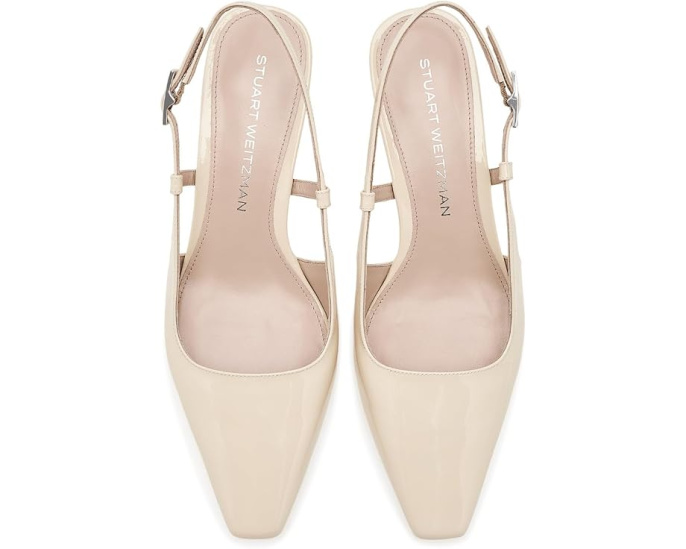 Босоножки Baby Babette Slingback Stuart Weitzman на каблуке