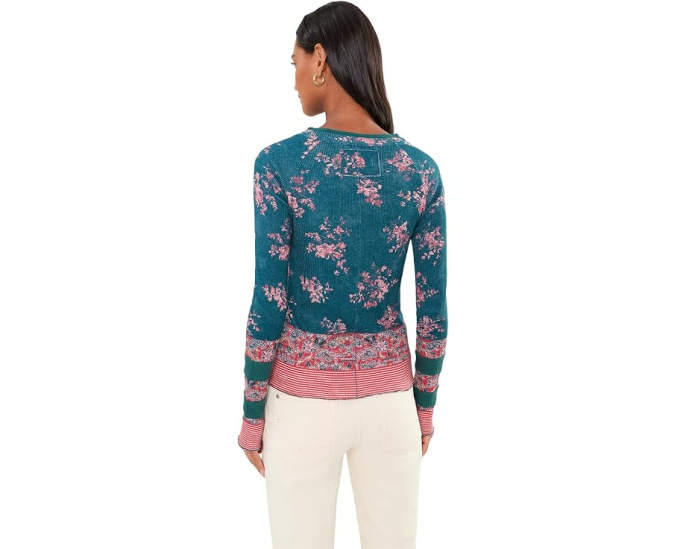 Вязаный топ Easy Does It Printed от Free People с принтом